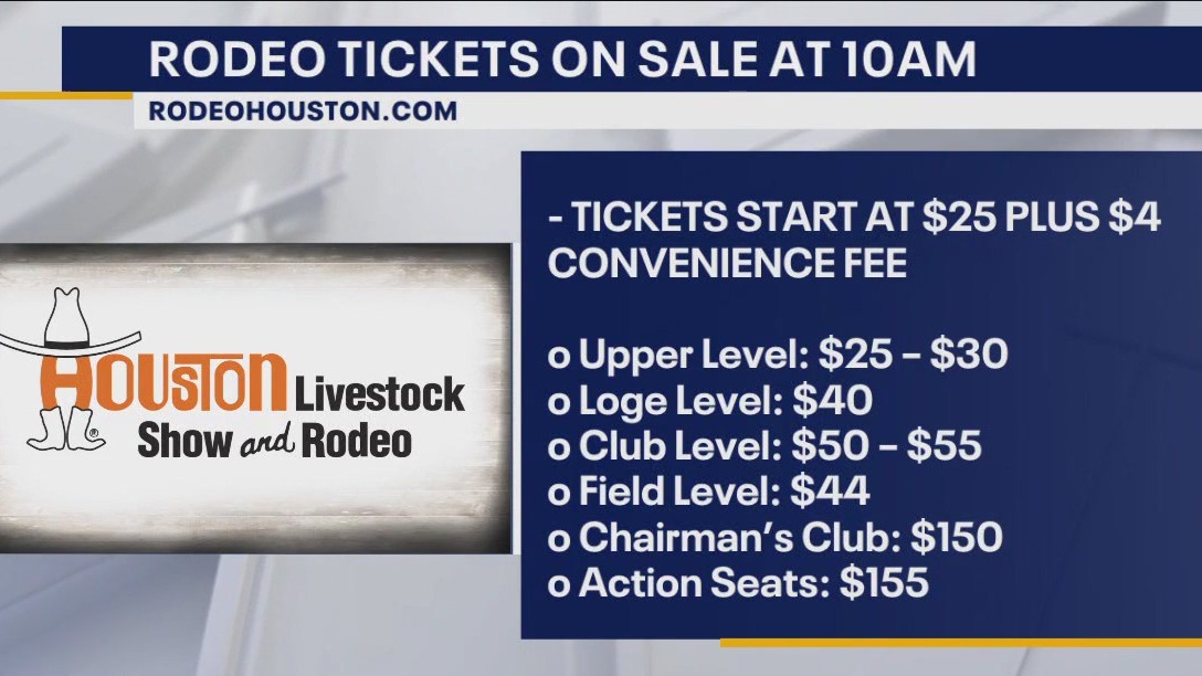 Houston Rodeo concert tickets go on sale