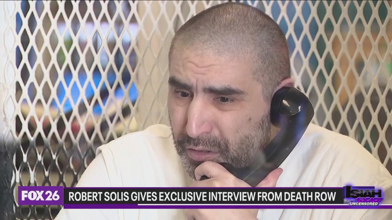 Robert Solis gives exclusive interview from death row