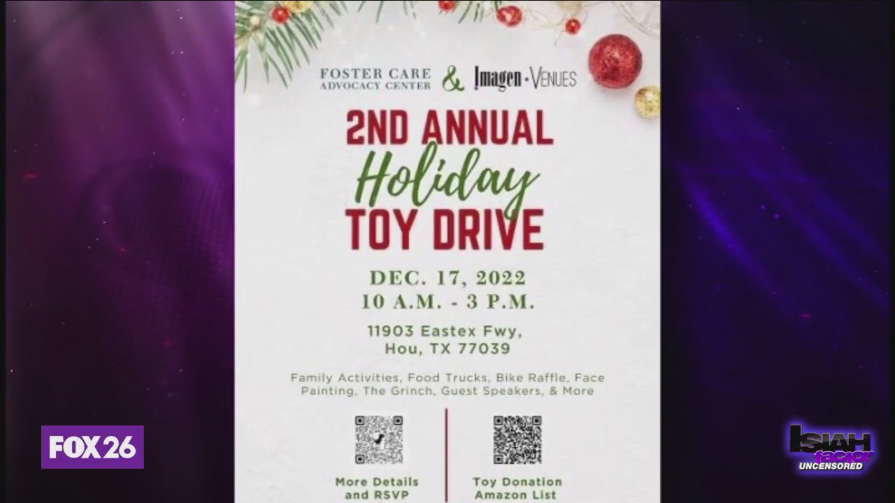 Spreading holiday love to foster care kids.