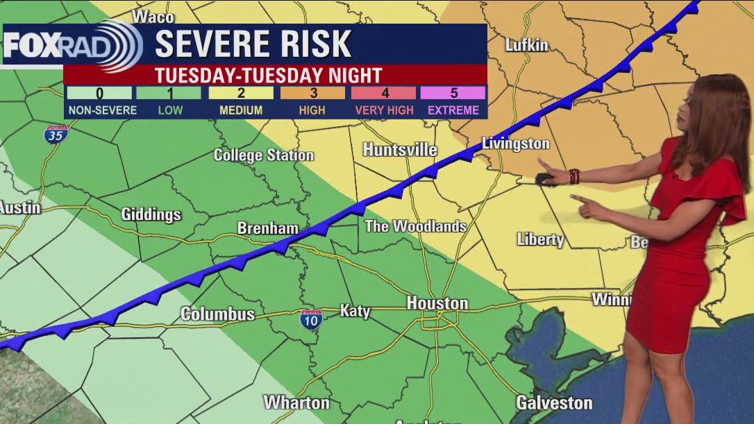 Tuesday morning weather forecast