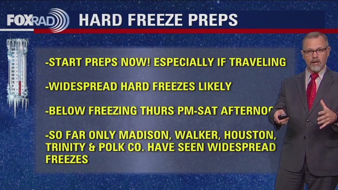 Partly cloudy, chilly Saturday evening in the 50s