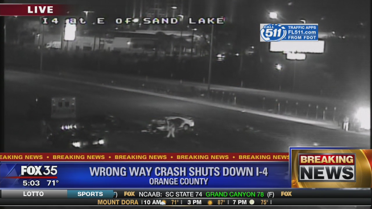 Wrong way driver in fatal crash on I-4 | FOX 35 Orlando