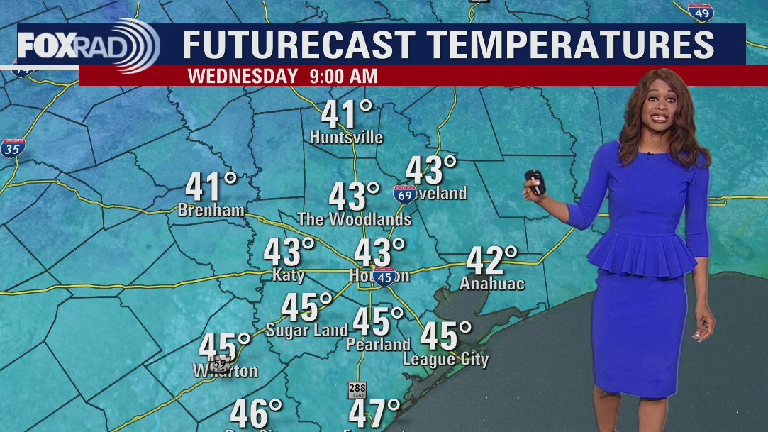 Wednesday morning weather forecast