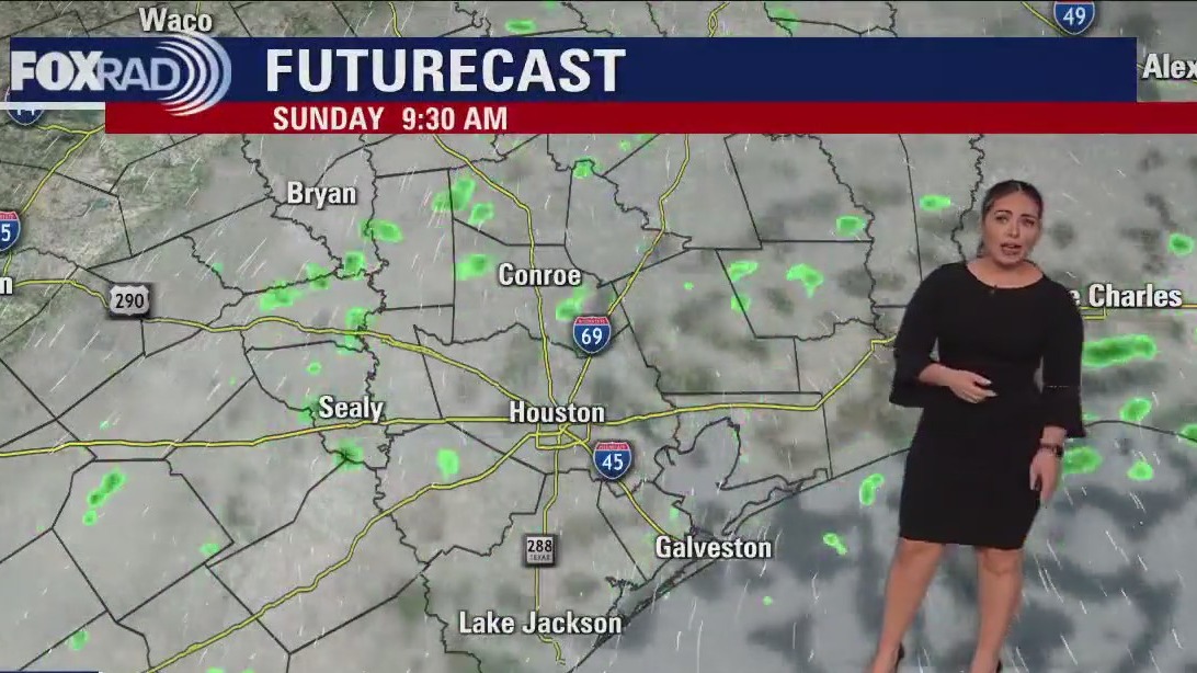 Sunday morning weather forecast with Meteorologist Lena Maria Arango