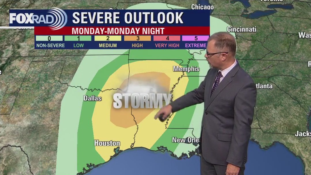 New Years Day morning forecast