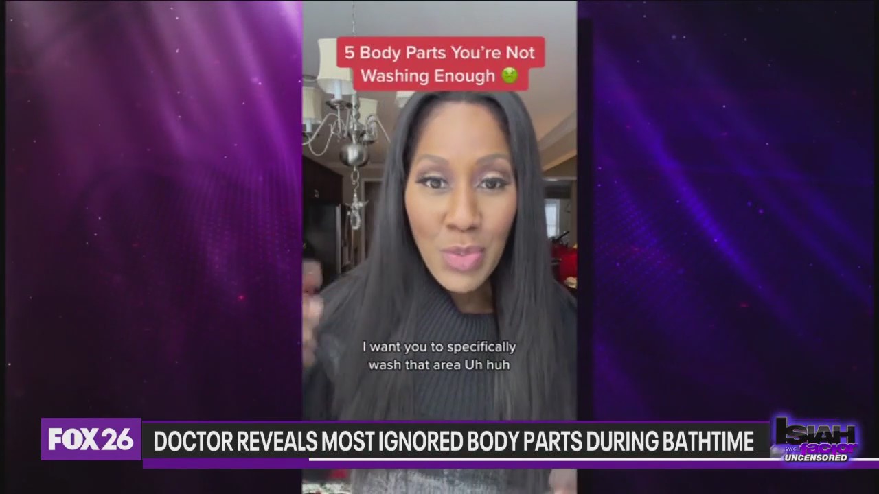 Physician reveals the top 5 most ignored body parts during bath time