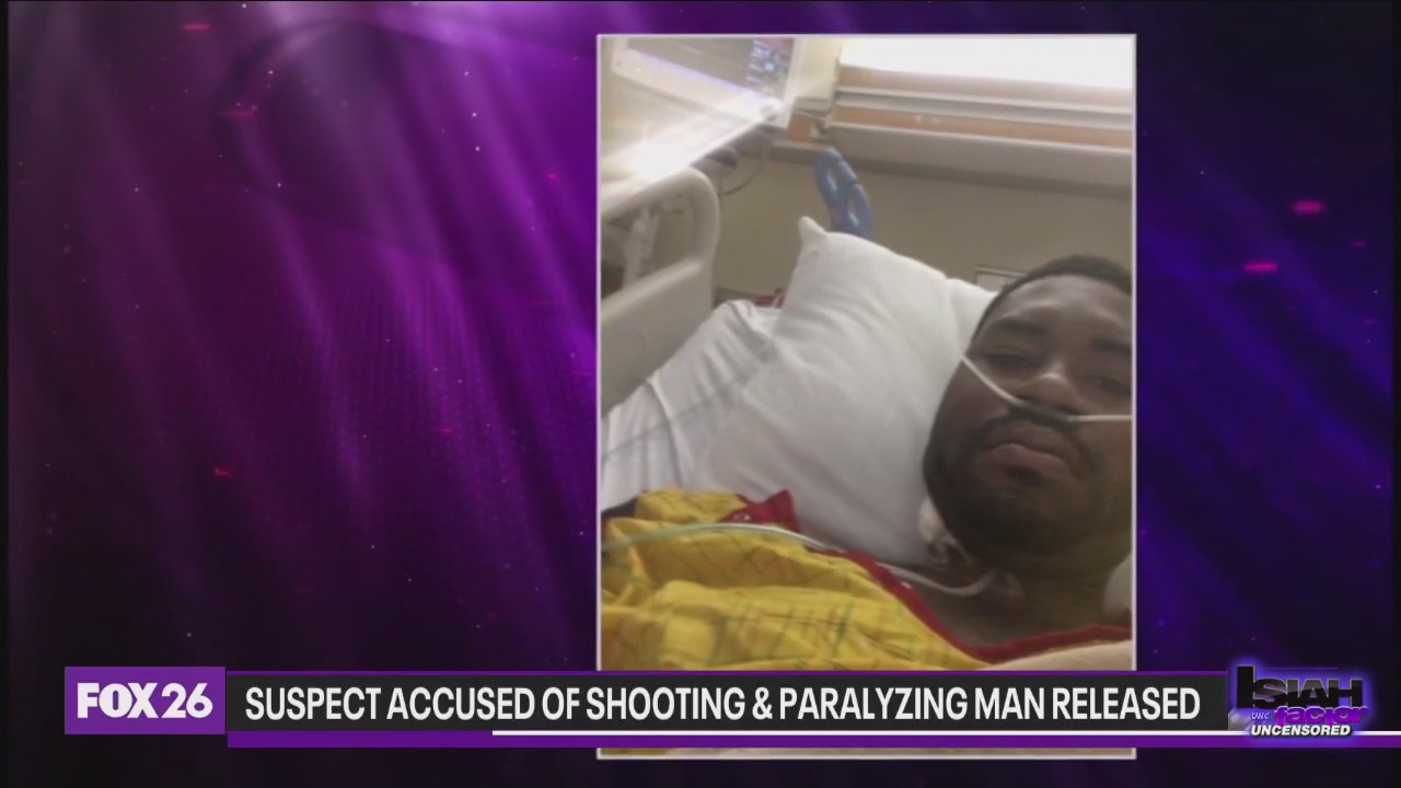 "I'm sitting here with bullet fragments in my body": Shooting survivor speaks out after suspect released from police custody