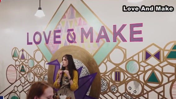 Checking out Love & Make in Rice Village