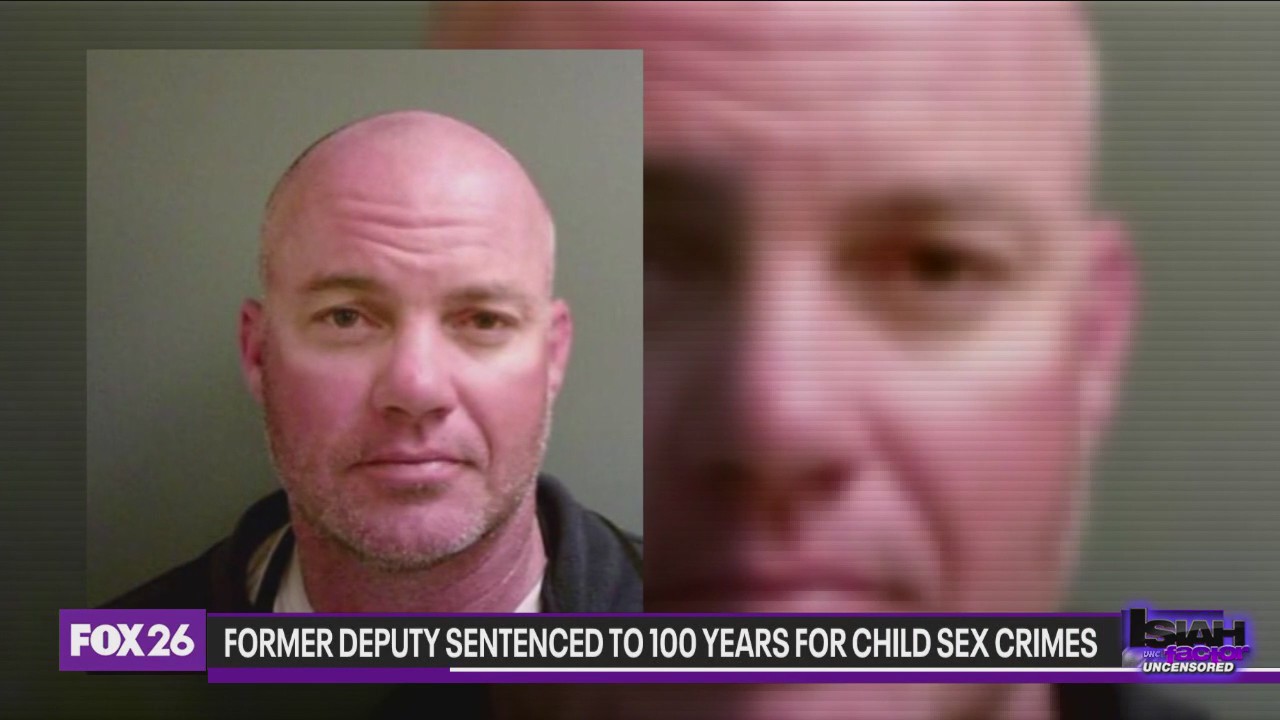 'Sick and twisted individual': Former deputy sentenced to 100 years for sex crimes to children
