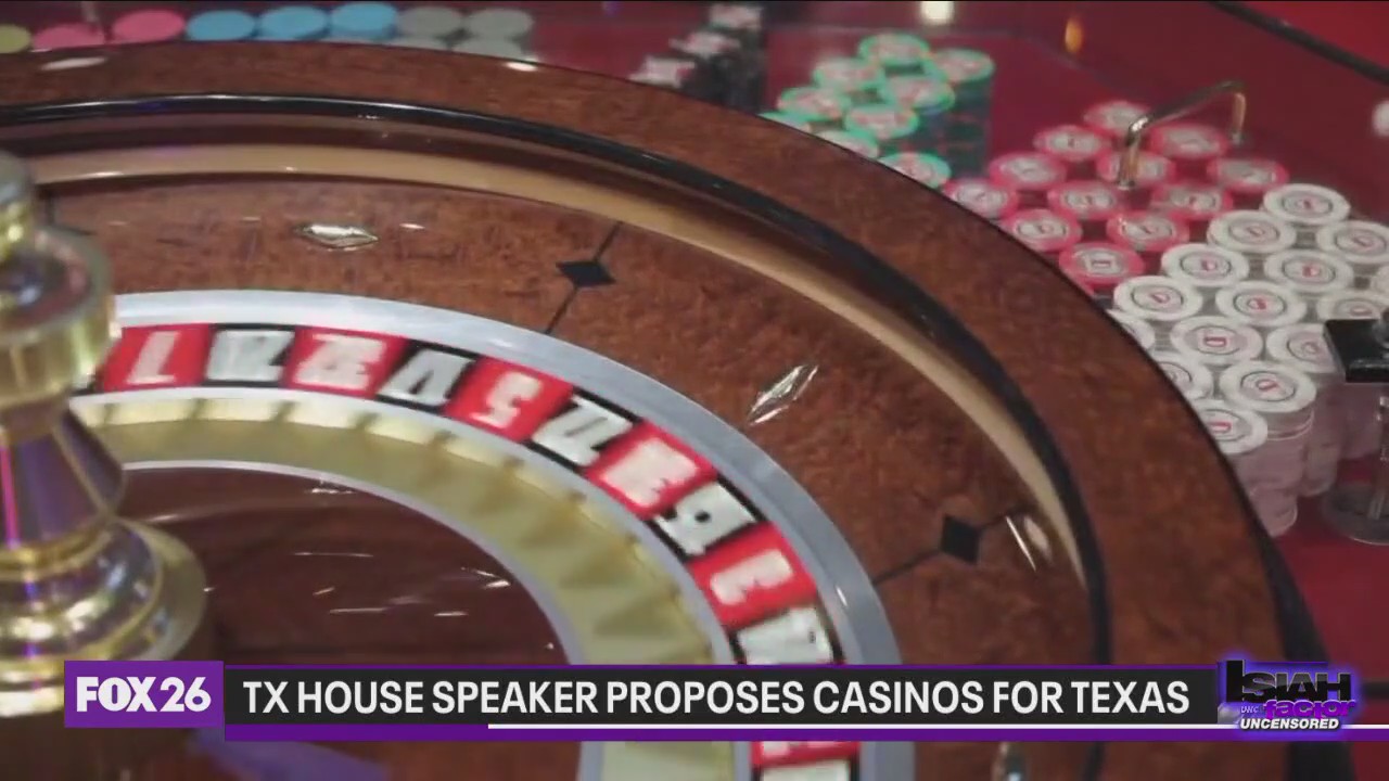 Texas House speaker proposes Texas casinos