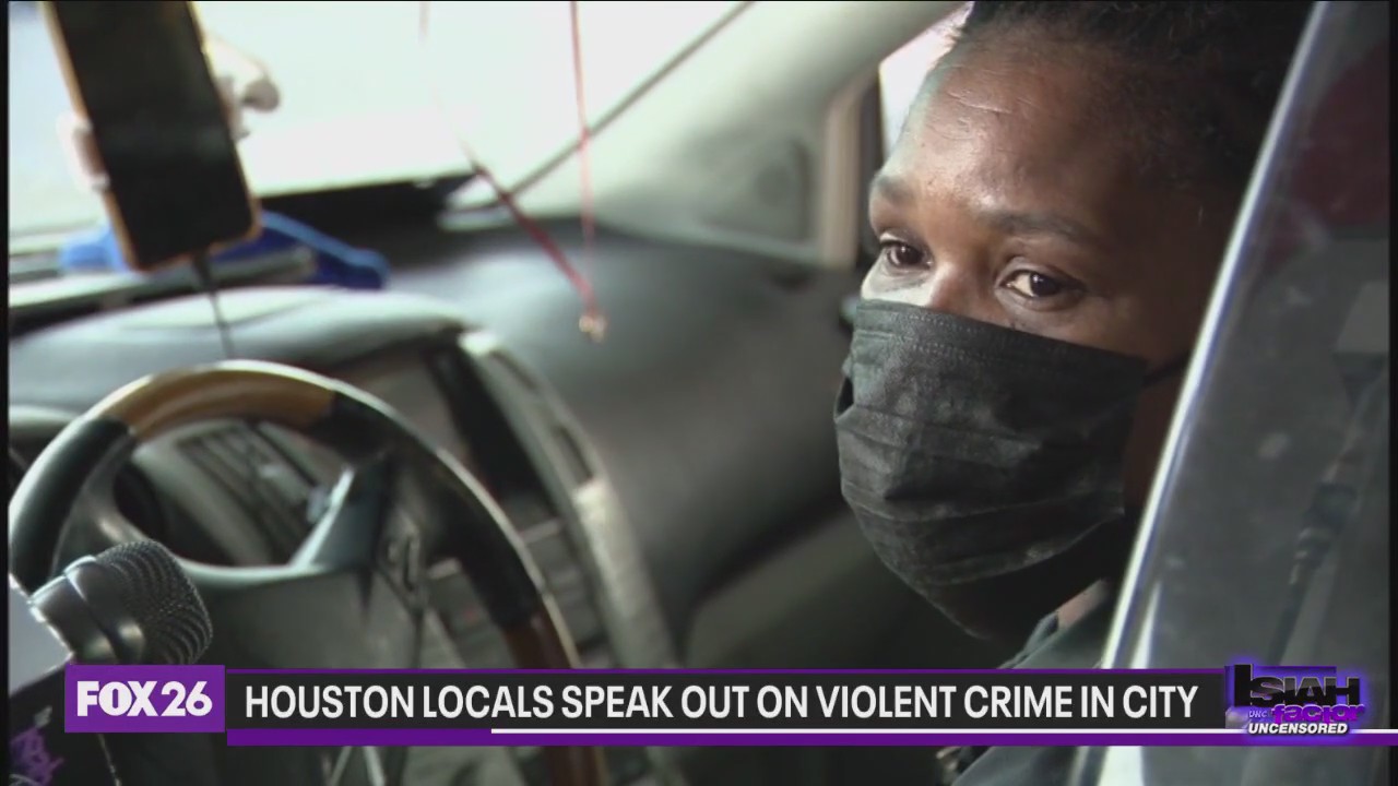 Houston locals speak out on violent crime