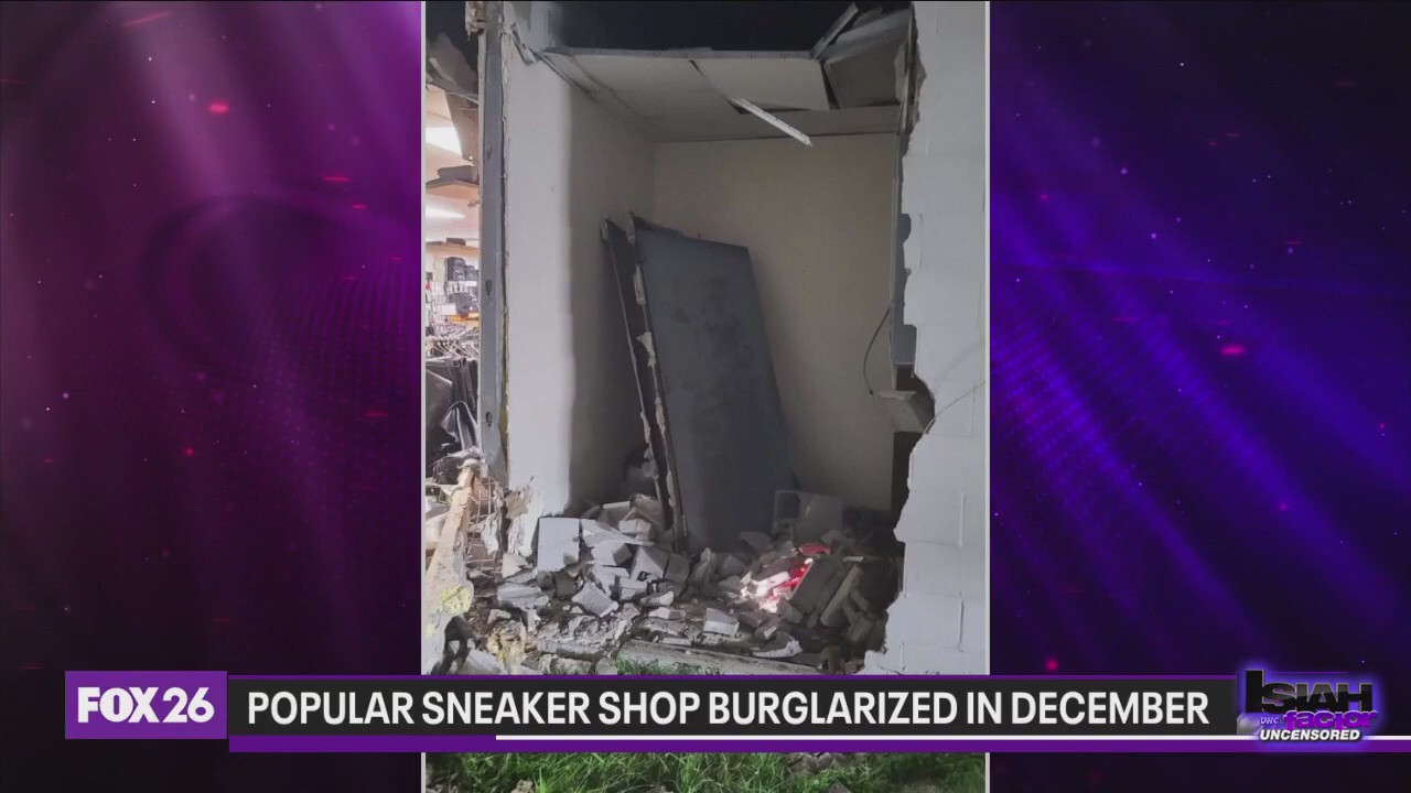 'They're taking money from us': Popular sneaker shop burglarized multiple times