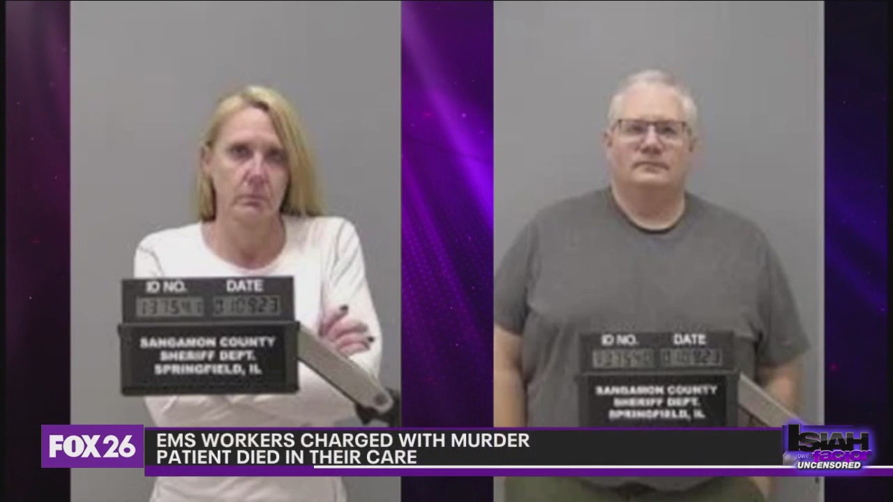EMS workers charged with murder after patient dies in their care