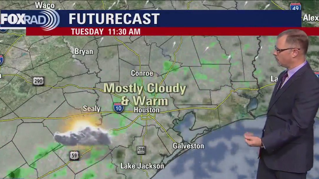 Tuesday morning Houston-area weather forecast