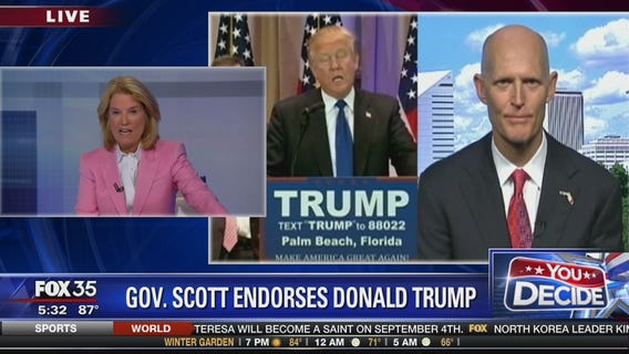 Rick Scott endorses Trump