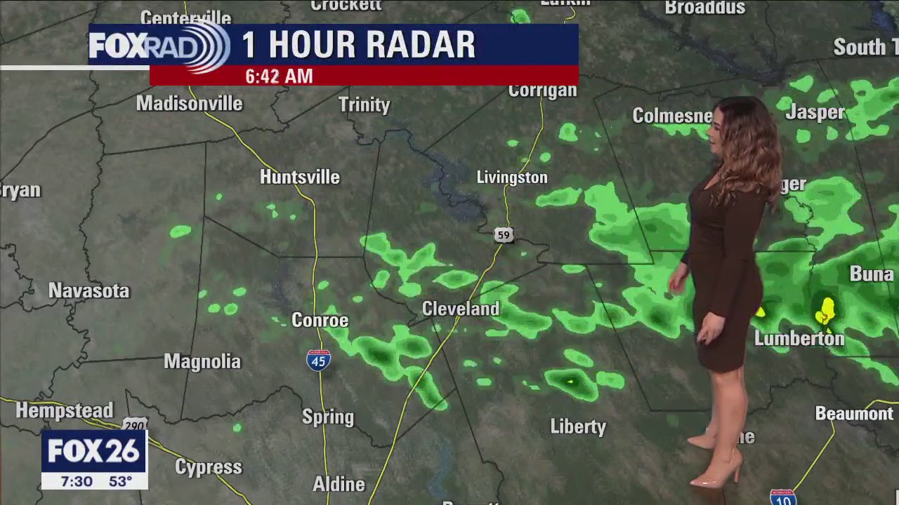 Houston Weather: Rain on the radar for Saturday