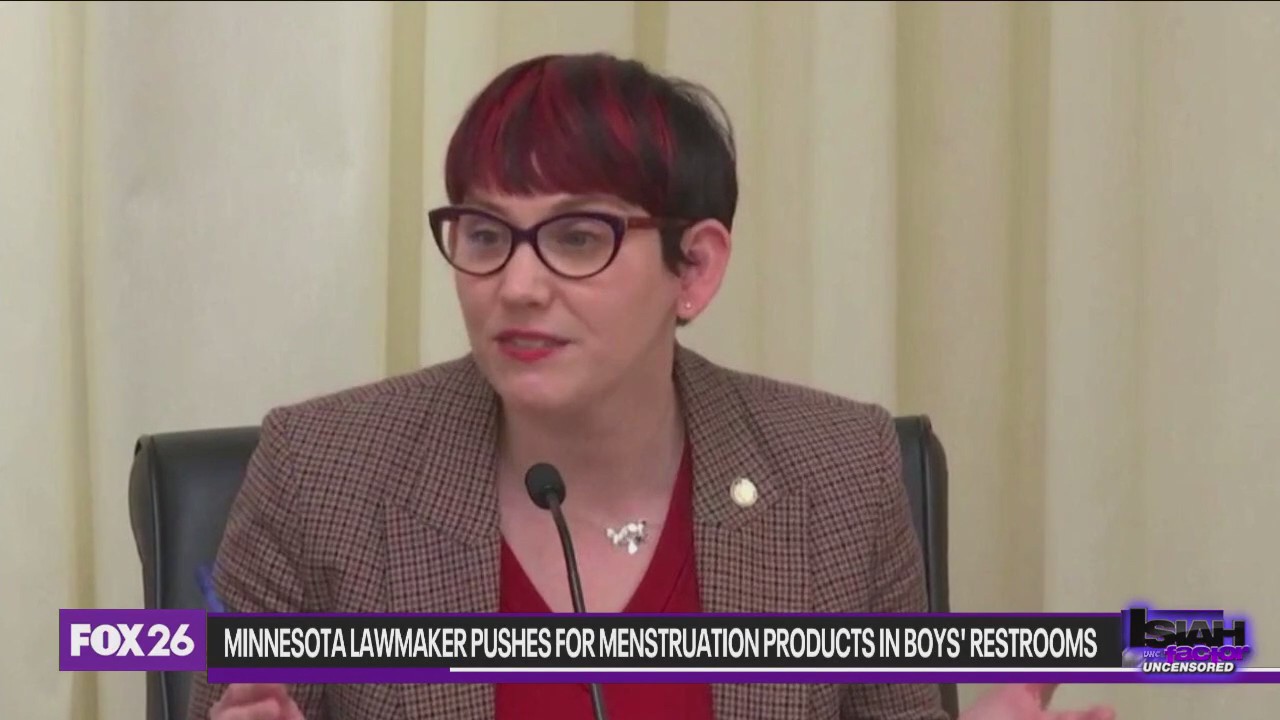 Minnesota lawmaker pushes for menstruation products in boys restrooms