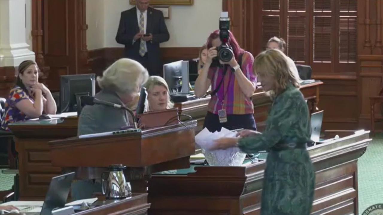 News media restricted from much of the Texas Senate floor