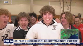 St. Pius X High School junior Making the Grade