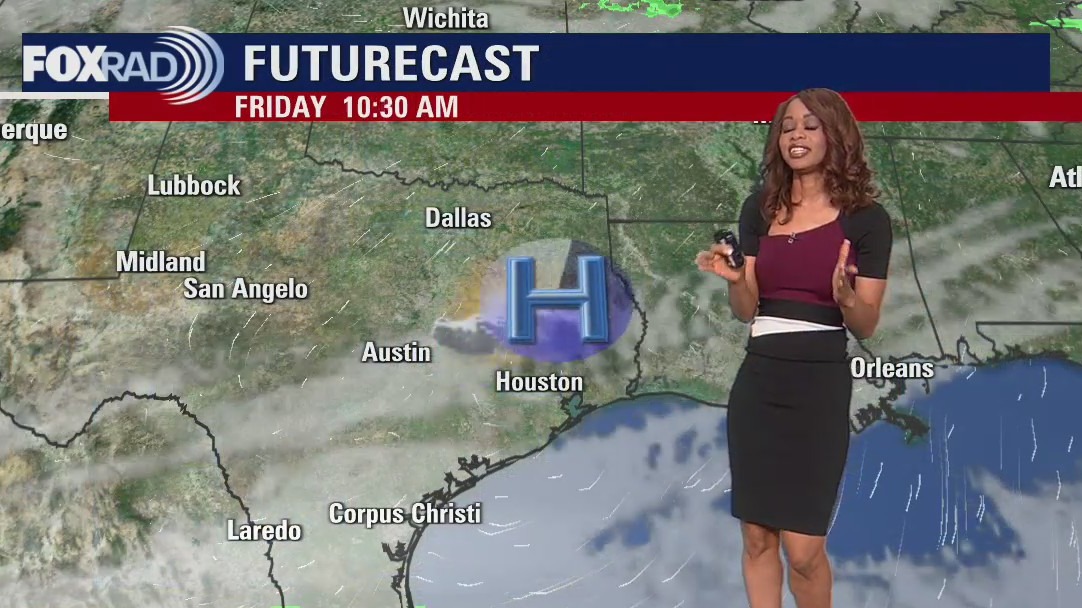 Friday morning Houston-area weather forecast