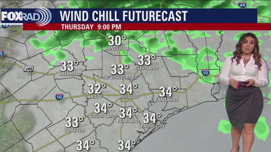 Chilly, cloudy Thursday afternoon in the 40s