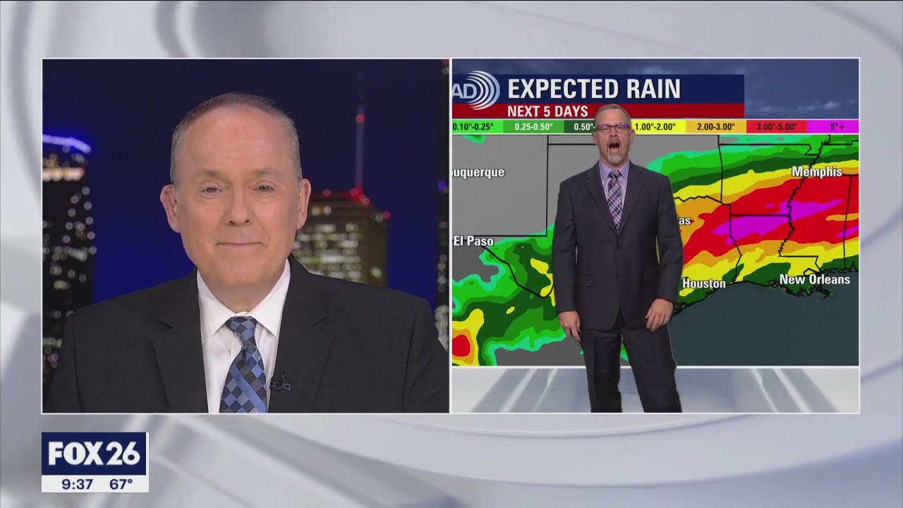 Monday morning Houston-area weather forecast