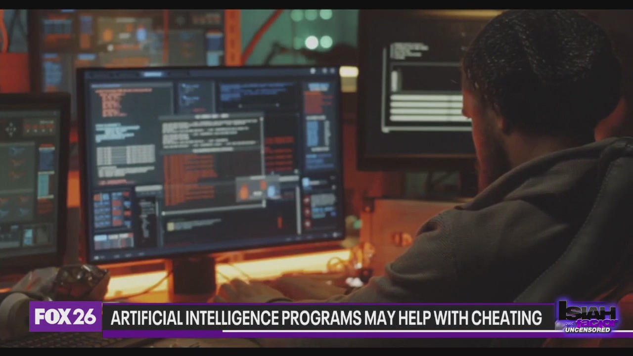 Artificial intelligence programs may help with cheating in schools, unversities