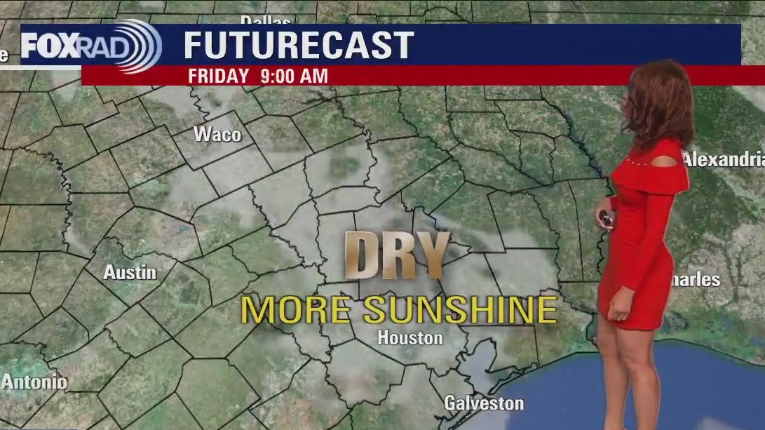 Friday morning Houston-area weather forecast