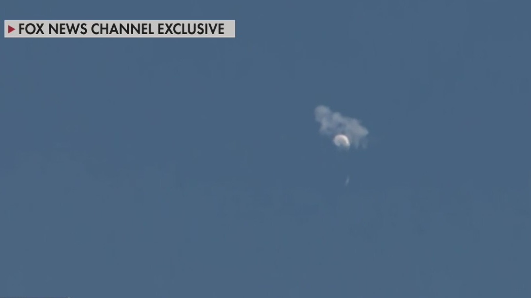 Chinese spy balloon shot down by US fighter jets