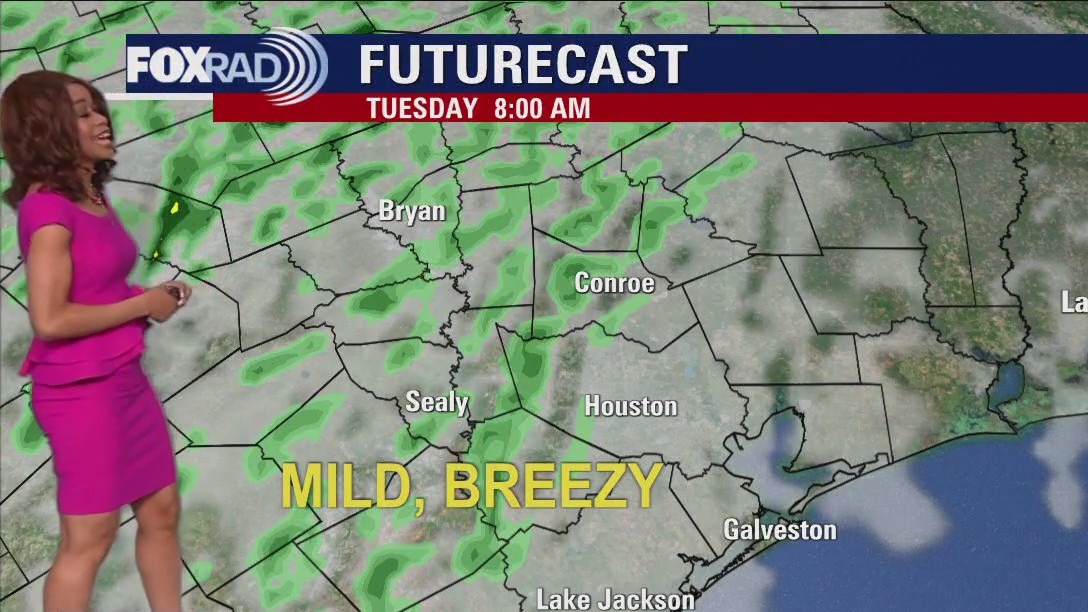 Tuesday morning Houston-area weather forecast