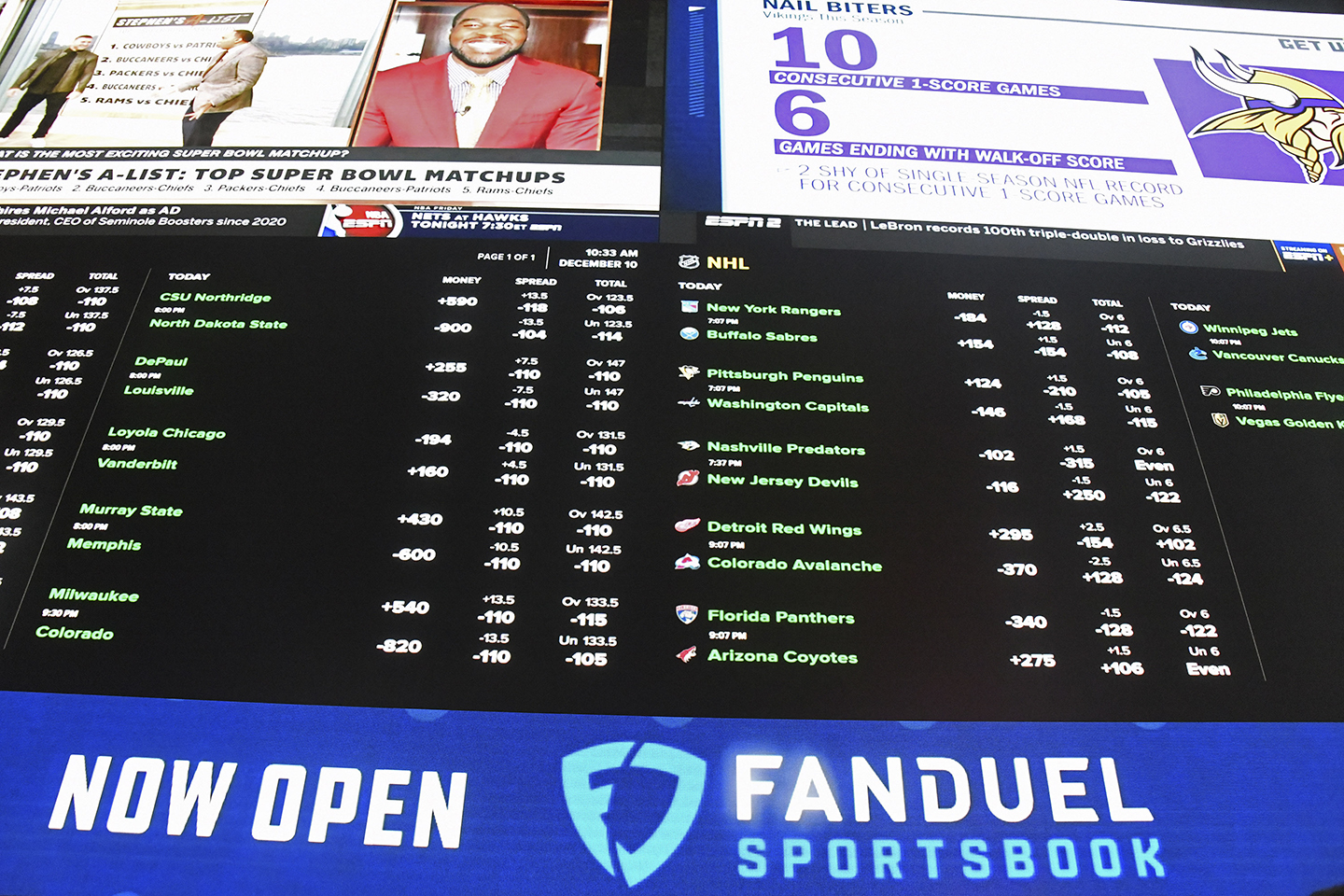 Legalize sports betting?