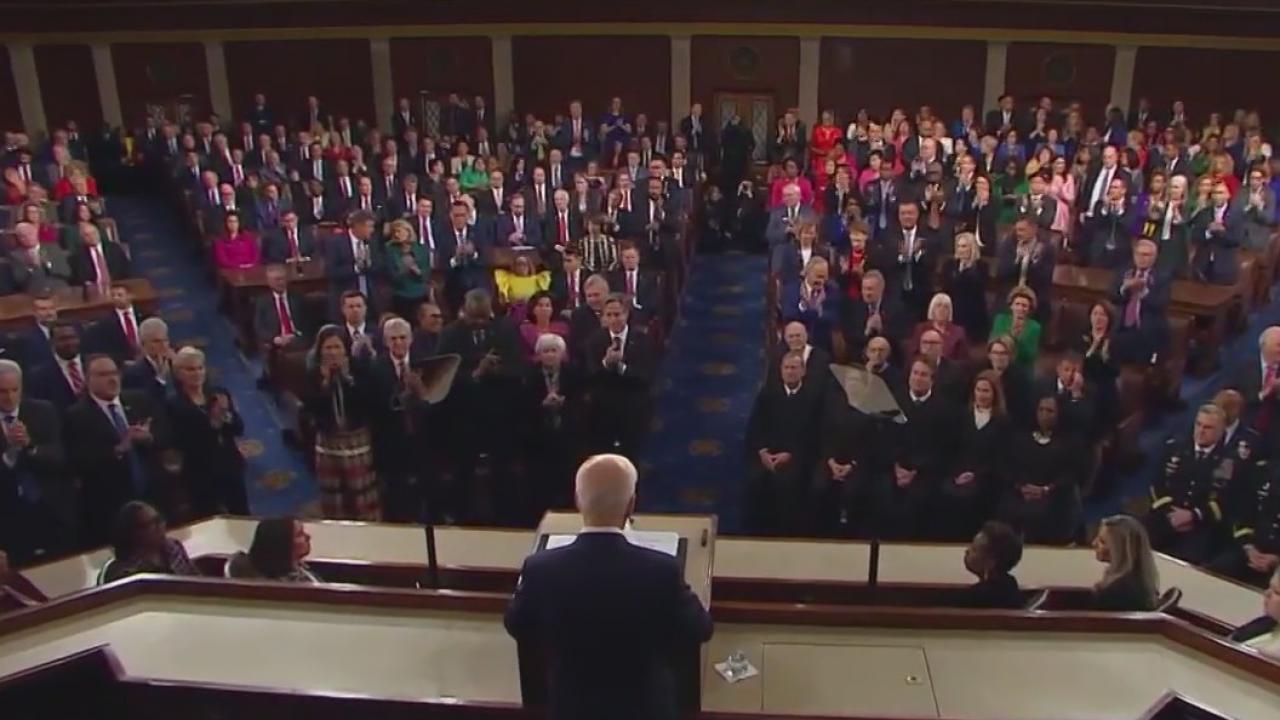 Hostility from Republicans over President Biden's SOTU address