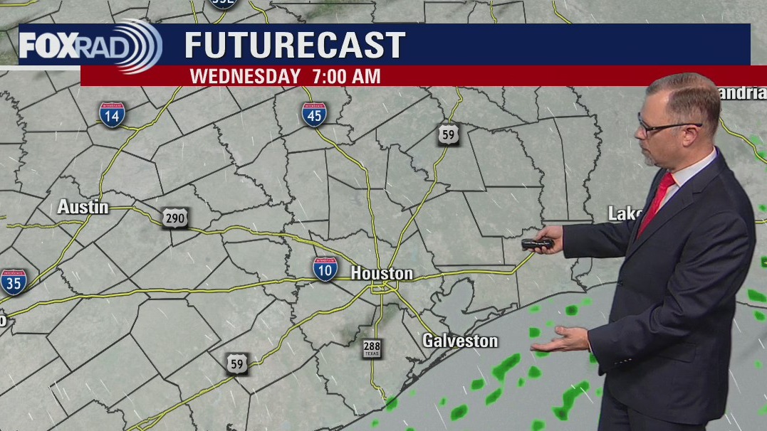 Wednesday morning Houston-area weather forecast