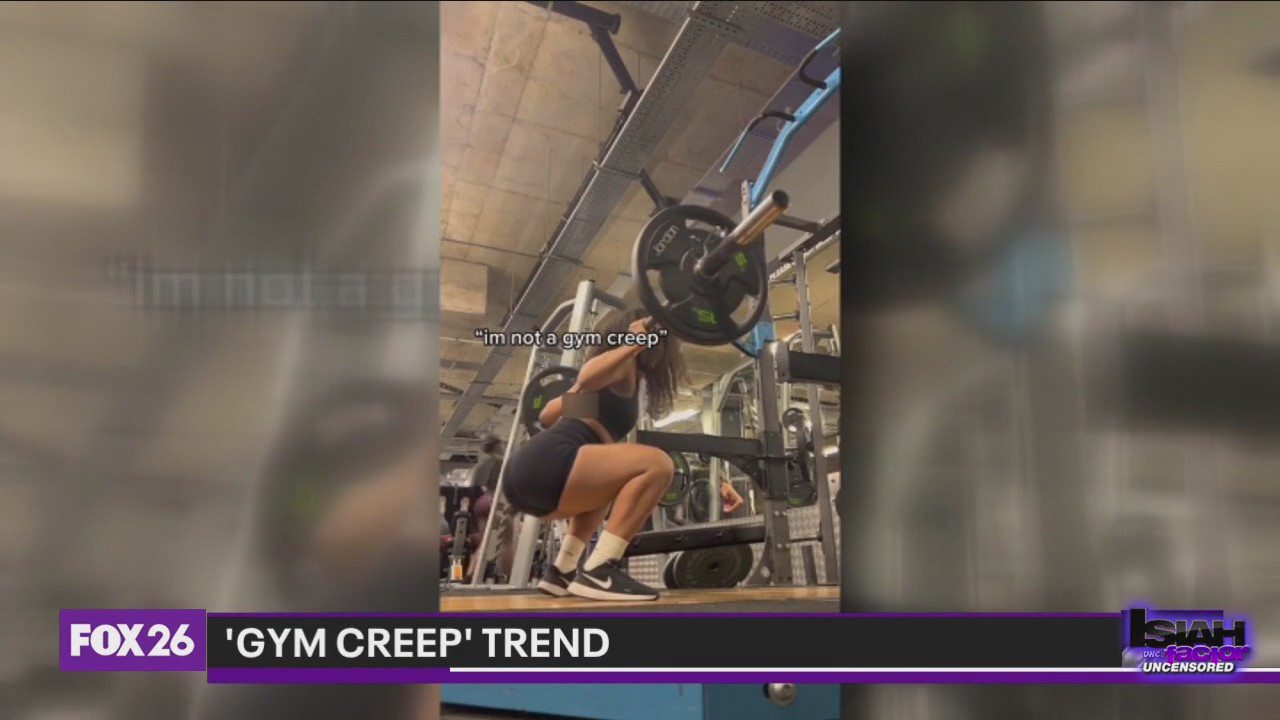 Gym goers speak out about viral and polarizing 'gym creep' trend