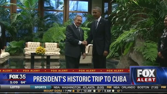 President Obama visits Cuba