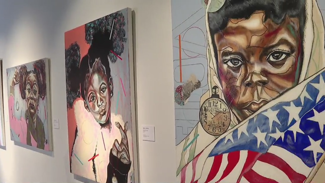 Black History Month: Diversity artwork on display here in Houston