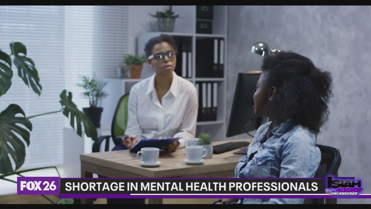 Shortage in mental health care workers & professionals