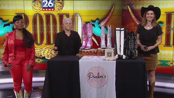 Houston Rodeo: Unique rodeo boots on sale at 'Psalm's Choice'