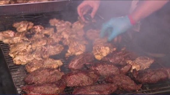 Who wants BBQ? First day of World Championship BBQ Cookoff brings out rodeo fans