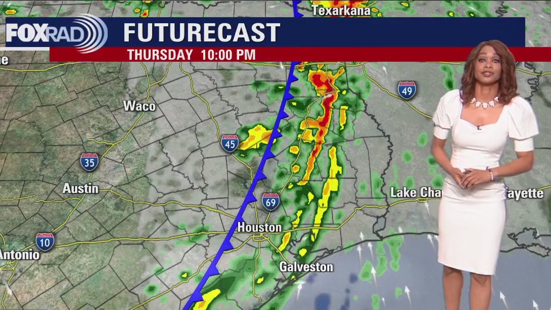 Breezy, humid Wednesday evening in the 80s