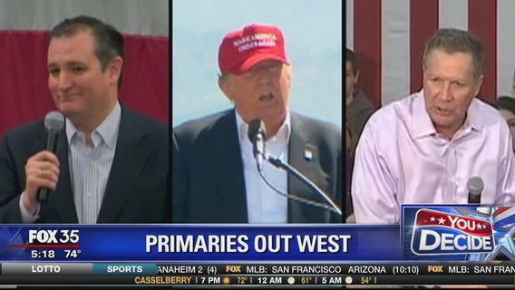 Western states to choose candidates