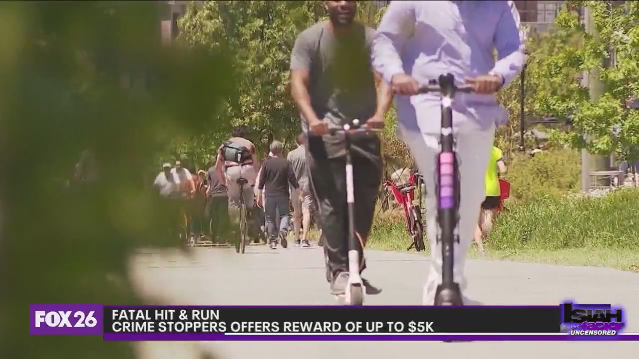 E-Scooter dangers, $5K reward offered for hit and run