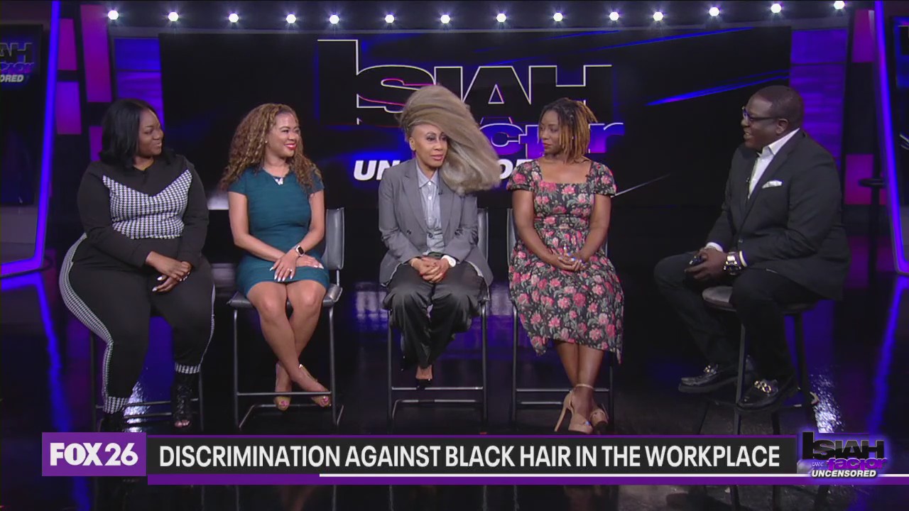 Black women discuss hair discrimination in the workplace
