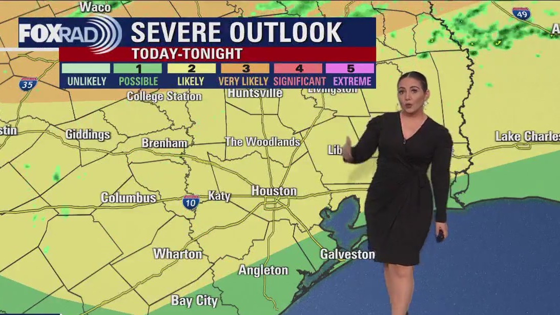 Potential severe weather outbreak in northeast Texas