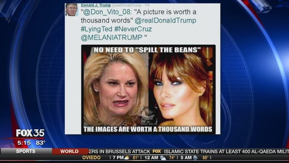 War of words target wives of candidates