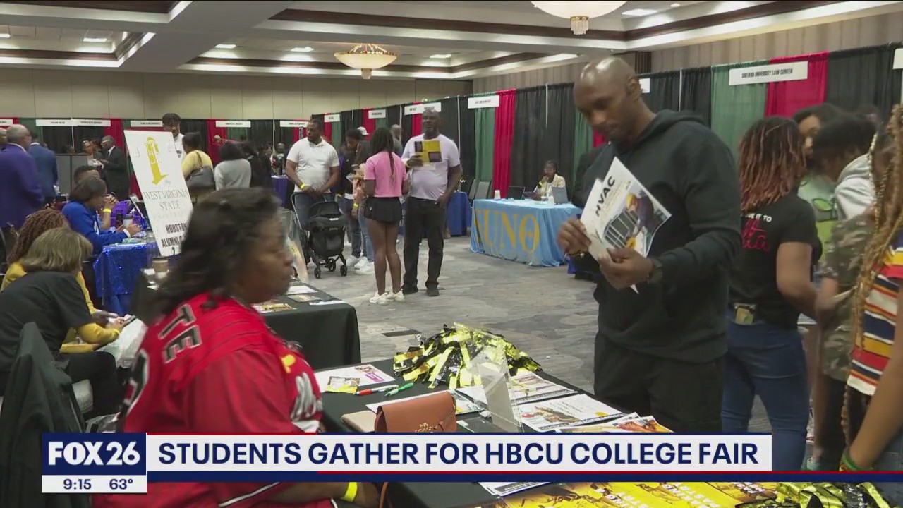Students gather for nation's largest HBCU college fair | FOX 26 Houston