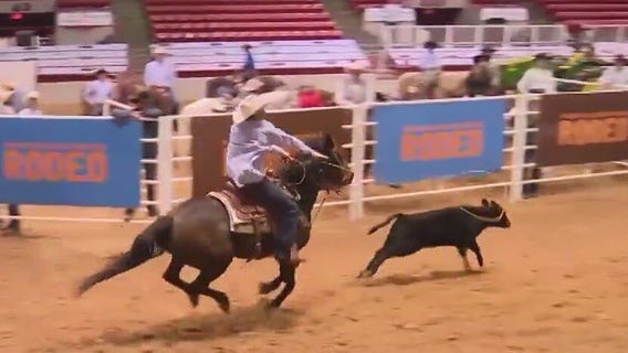 Athletes on horses at the Horse Show