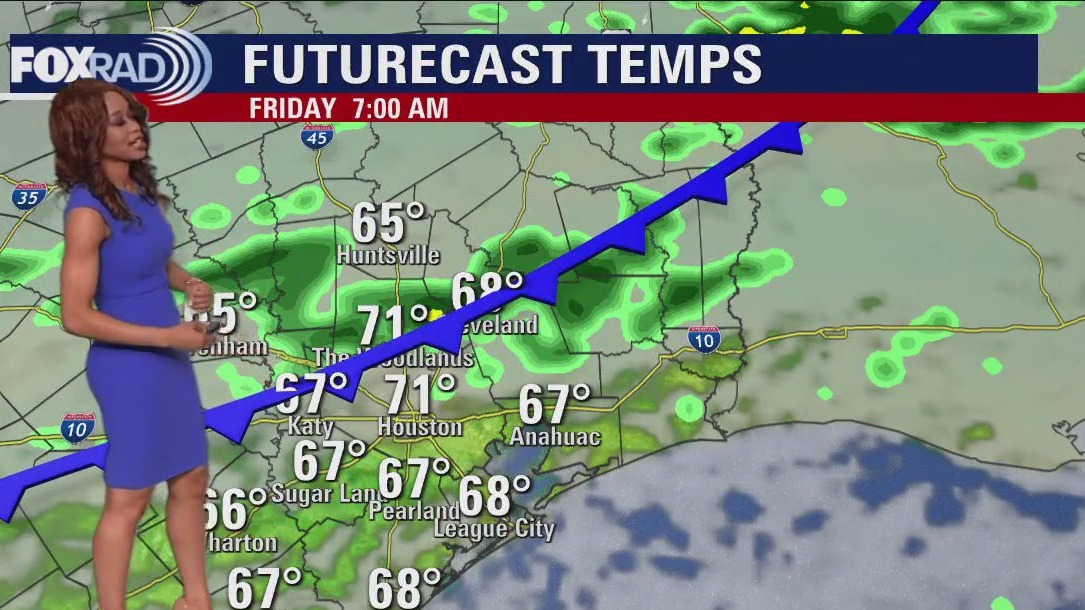 Friday morning Houston-area weather forecast