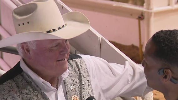 Texas Agriculture Commissioner Sid Miller at Houston Livestock Show and Rodeo