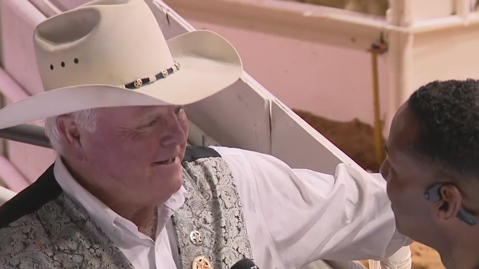 Texas Agriculture Commissioner Sid Miller at Houston Livestock Show and Rodeo